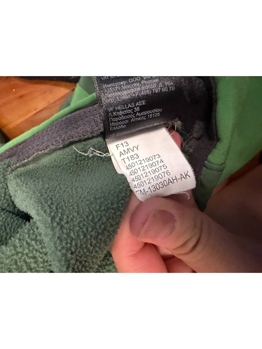 The North Face Soft Shell Jacket Mens SZ Medium Full Zip Green